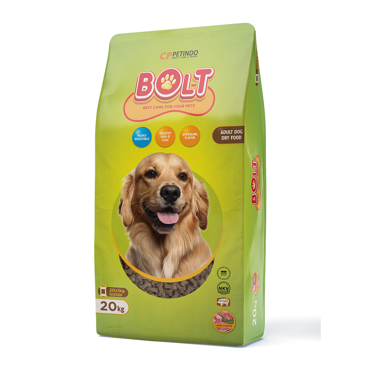 Bolt Dog Adult- Lamb