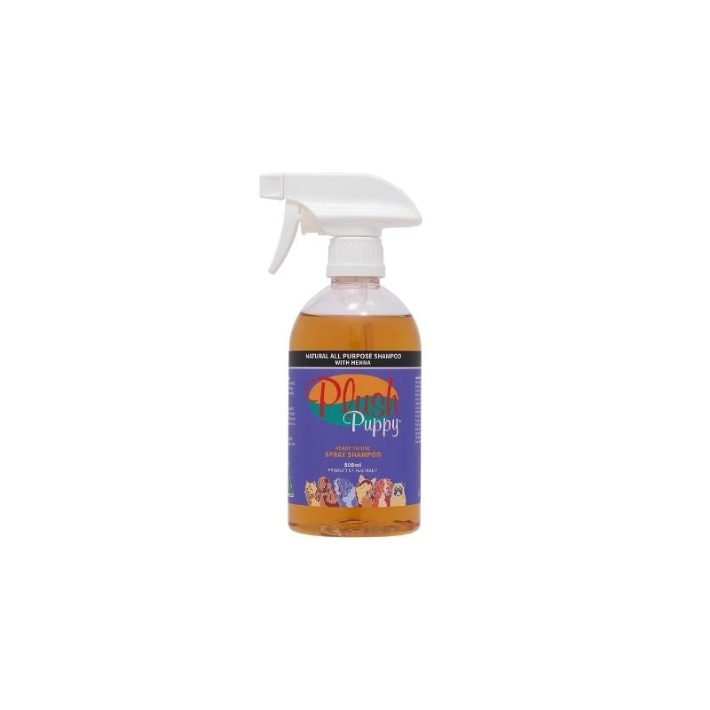 Plush Puppy Natural All Purpose Spray Shampoo with Henna