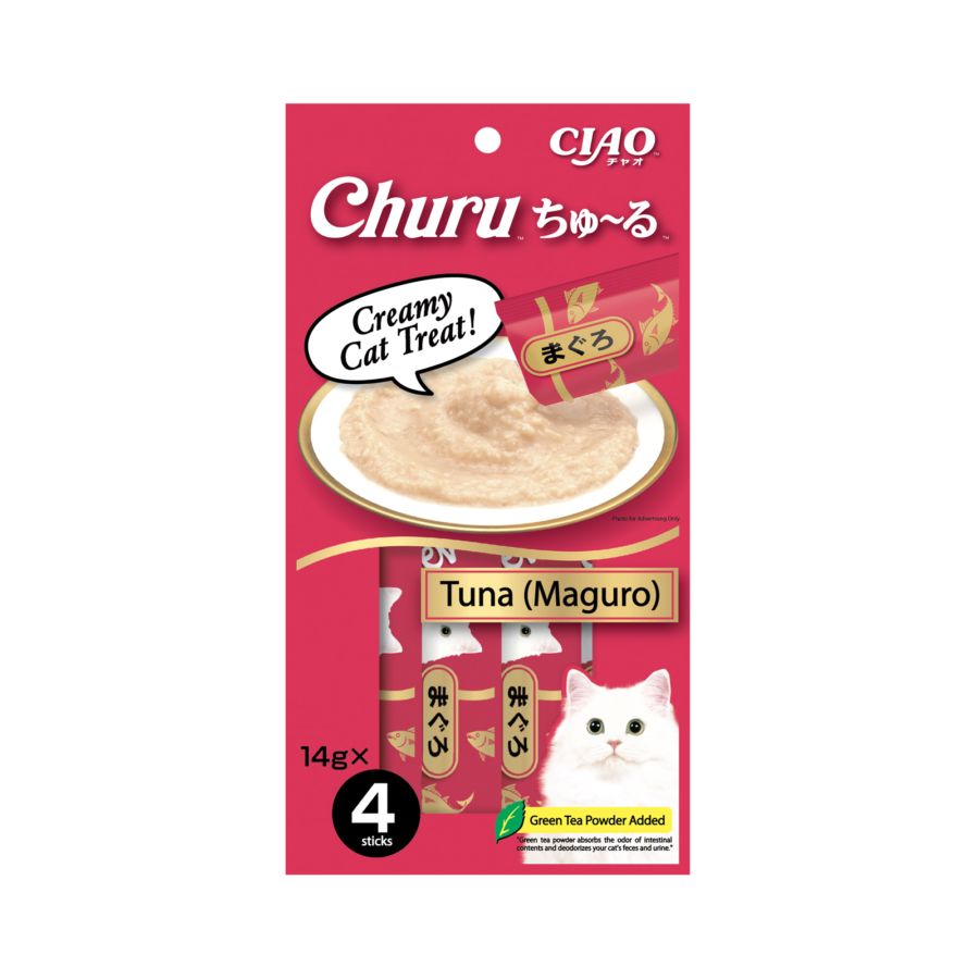 Ciao Churu Creamy Cat Treats- Maguro (14gx4)