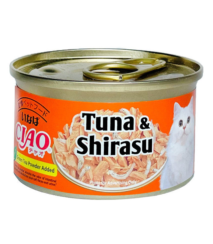 Ciao Tuna & Shirasu Canned Wet Food 75g