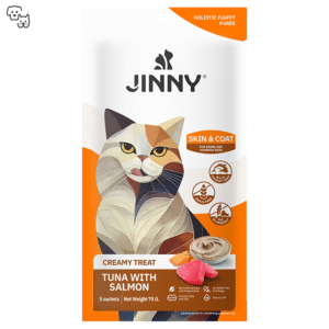 Jinny Cat Creamy Treats - Tuna with Salmon (15gx5)