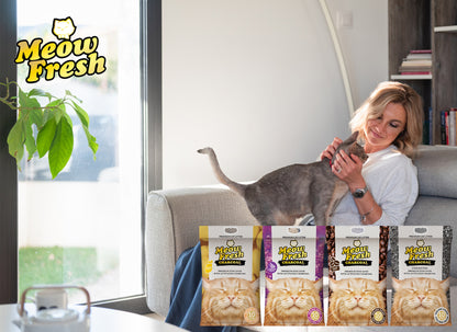 Meow Fresh Charcoal Cat Litter 10L