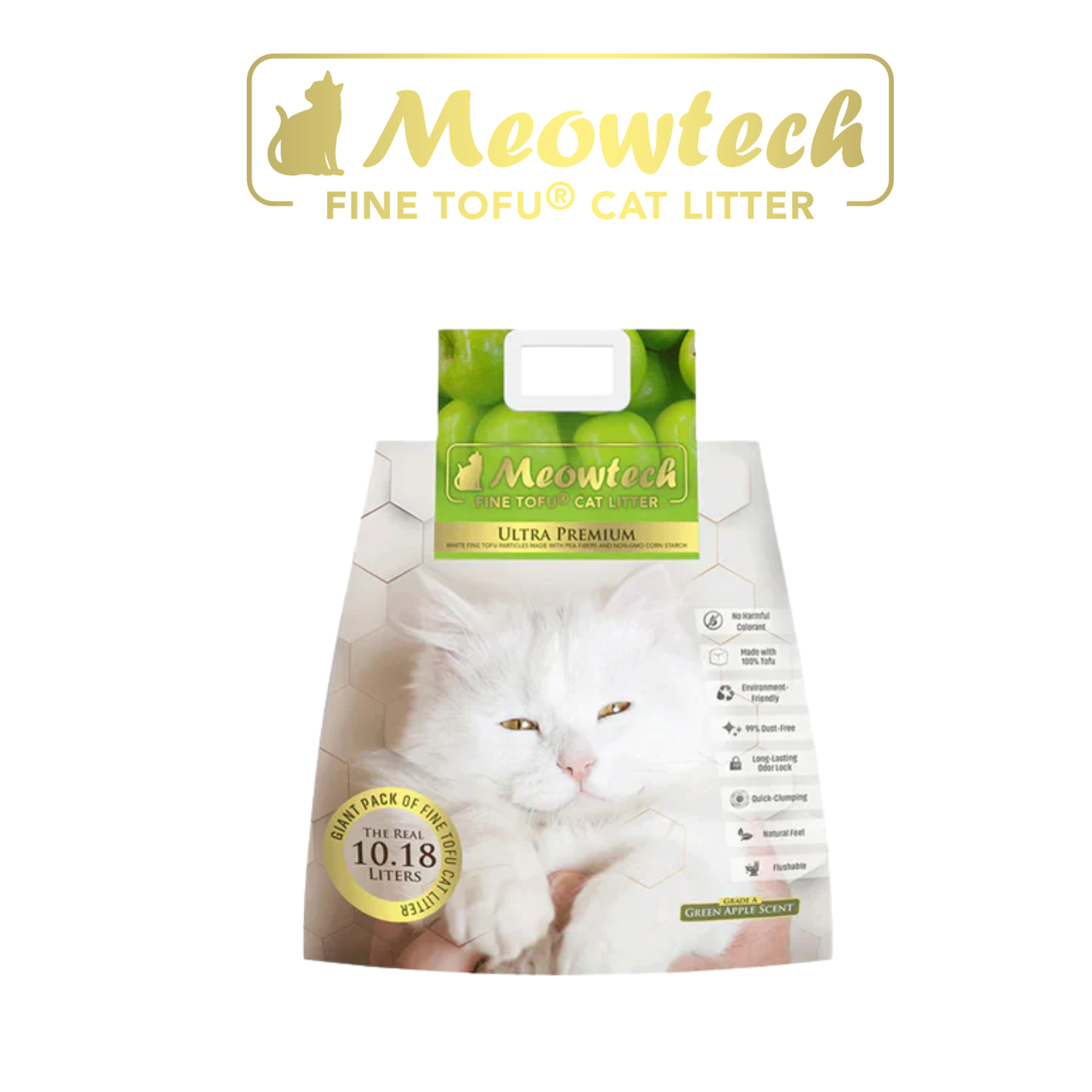 Meowtech Tofu Cat Litter 10.18L