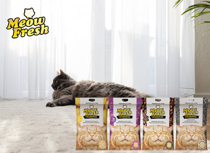 Meow Fresh Charcoal Cat Litter 10L