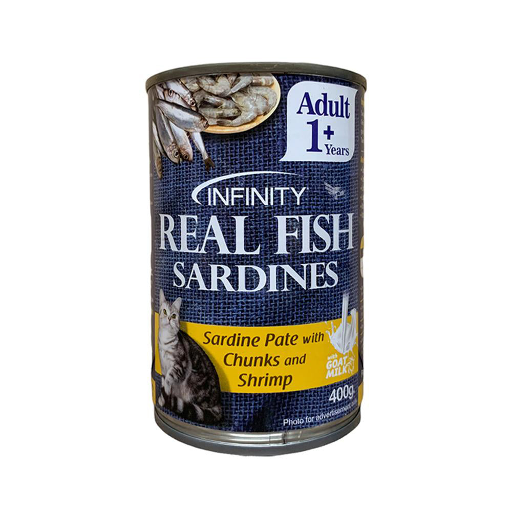 Infinity Real Fish Sardine Shrimp 400g