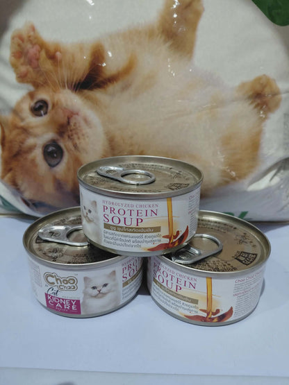 Choochoo Protein Soup/Kidney Care for Cats 80g