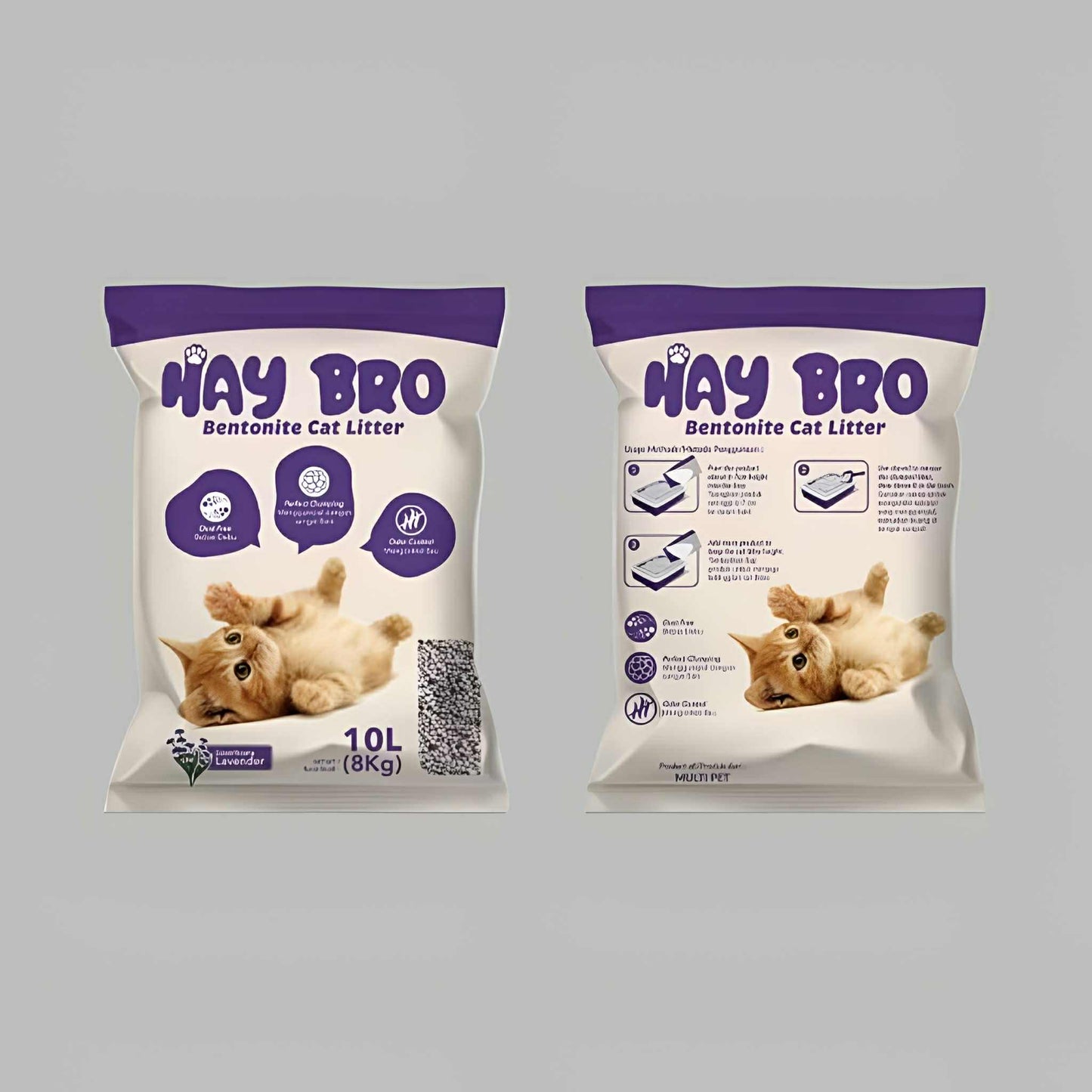 Hay Bro Bentonite Cat Litter