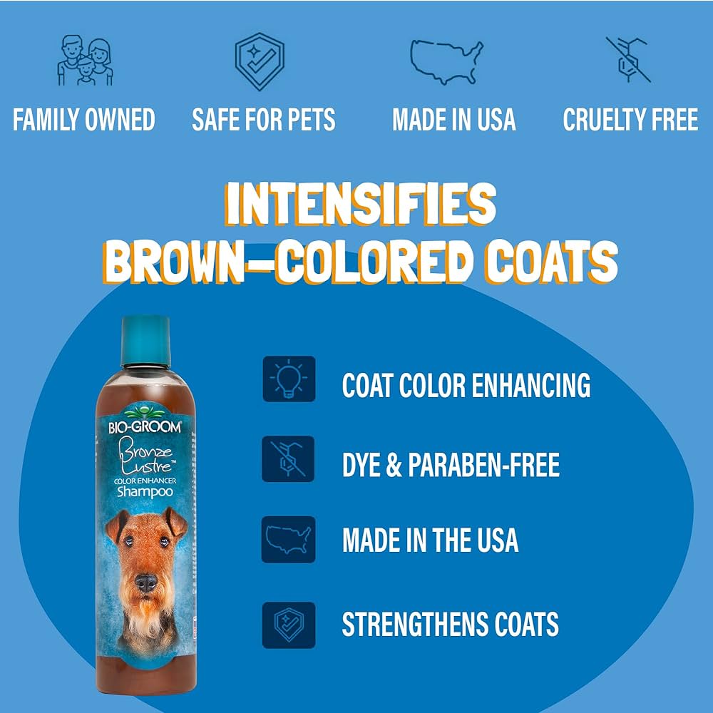 Bio-Groom Bronze Lustre Color Enhancing Shampoo