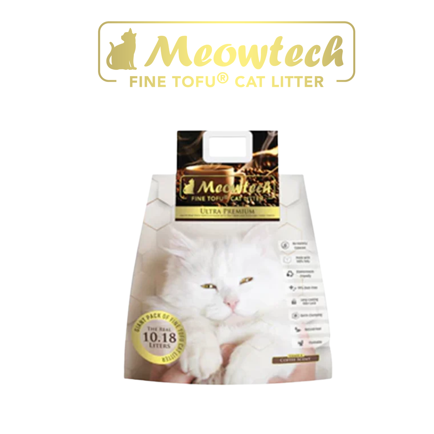 Meowtech Tofu Cat Litter 10.18L