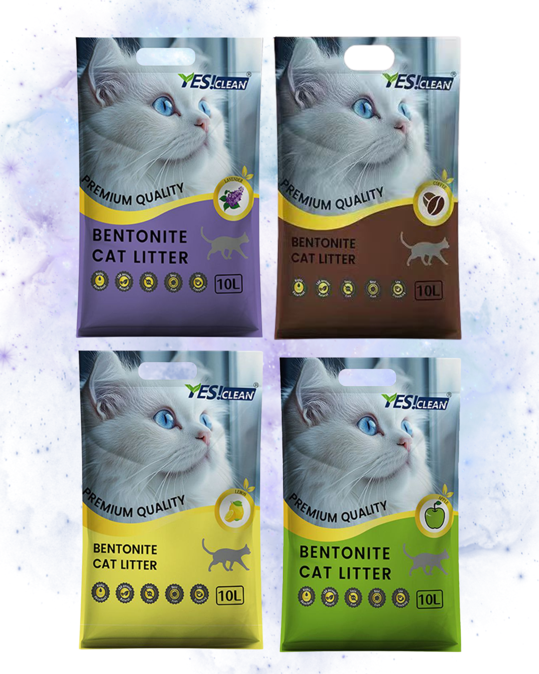 Yes Clean Bentonite Cat Litter 10L