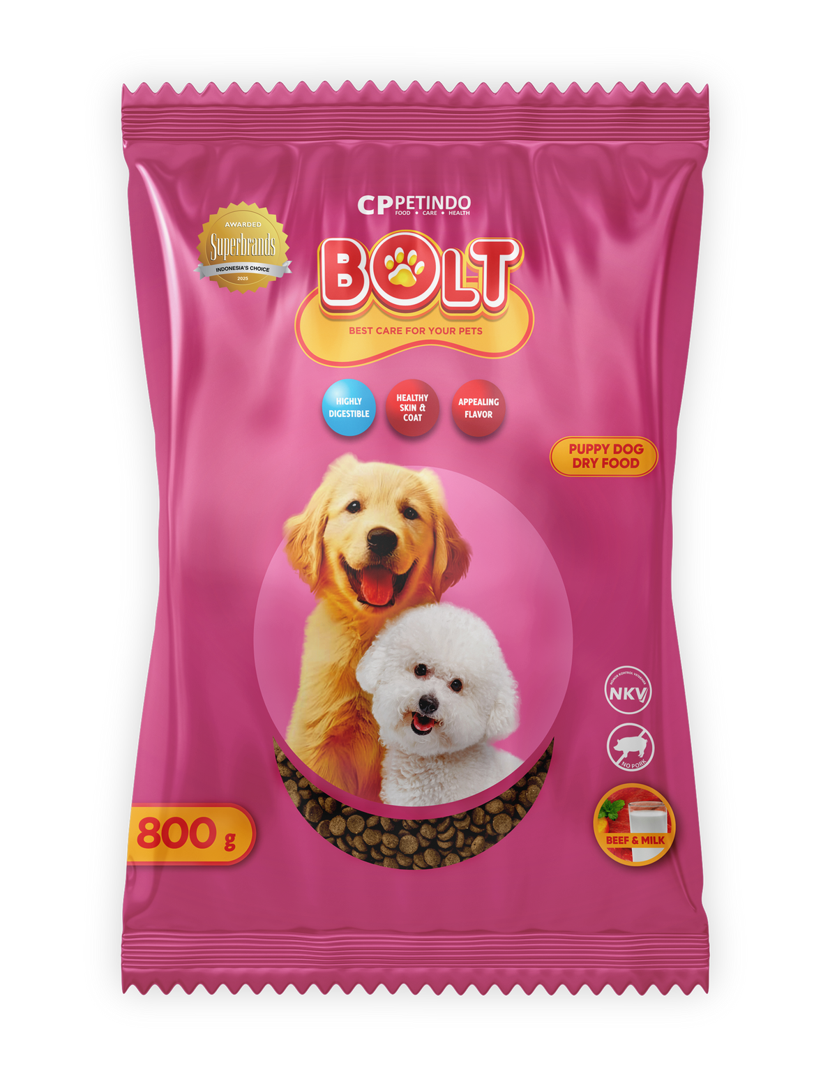 Bolt Puppy Beef & Milk
