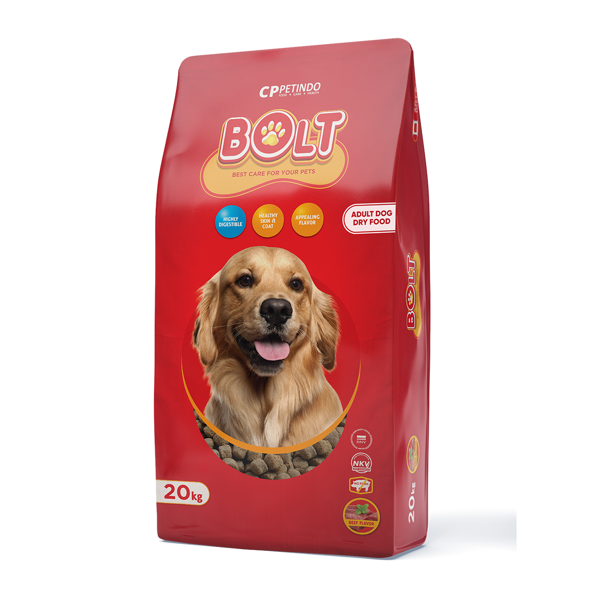 Bolt Dog Adult- Beef