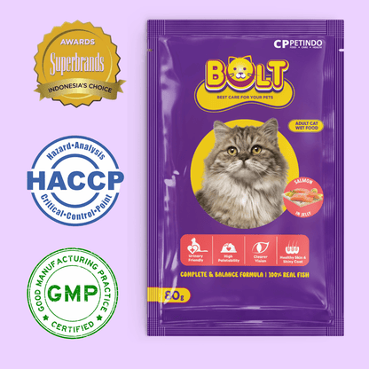 Bolt Cat Adult Wet Pouch 80g