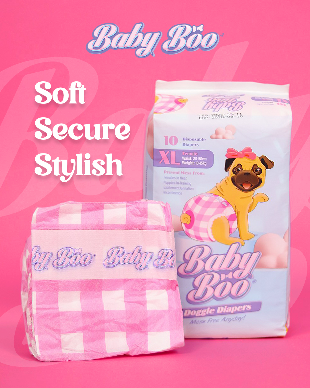 Baby Boo Female Pet Diapers