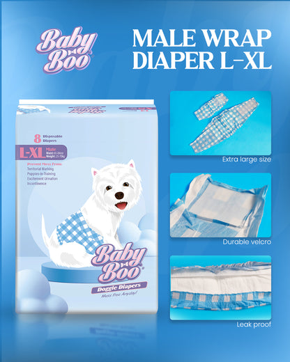 Baby Boo Male Pet Diapers