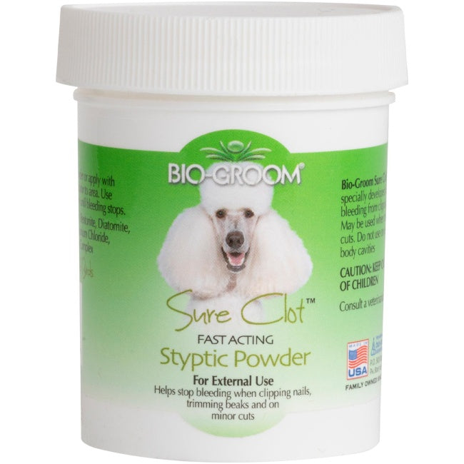 Bio-Groom Sure Clot Fast Acting Styptic Powder