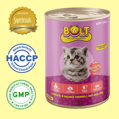 Bolt Mother & Kitten Wet Canned Food 400g