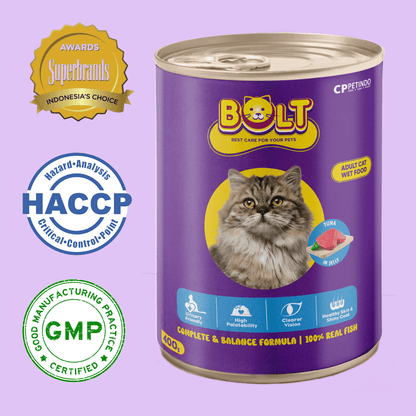 Bolt Cat Adult Wet Canned Food 400g