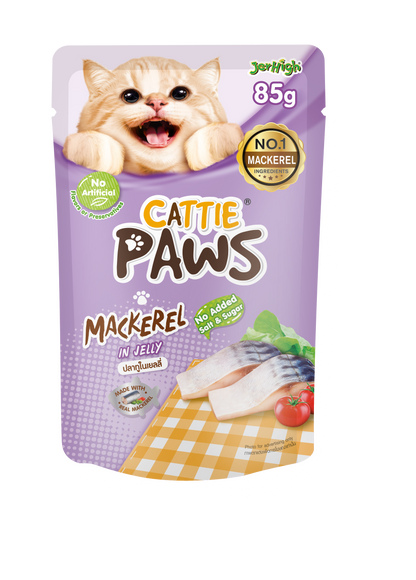Cattie Paws Wet Pouch 85g