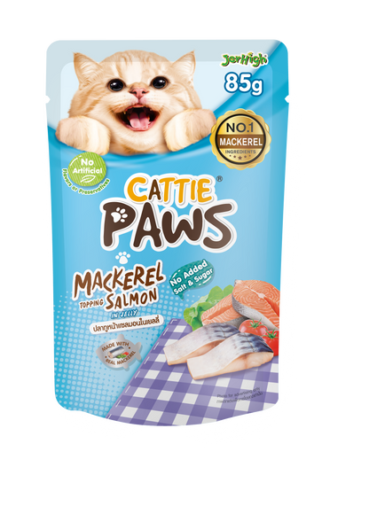 Cattie Paws Wet Pouch 85g