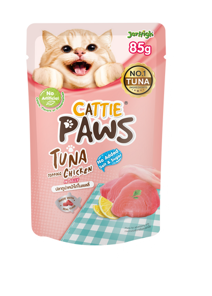 Cattie Paws Wet Pouch 85g