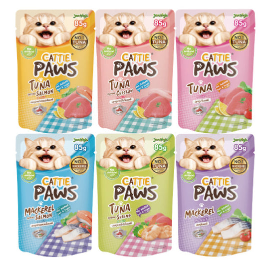 Cattie Paws Wet Pouch 85g