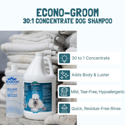 Bio-Groom Econo-groom Tear-Free Concentrated Dog Shampoo