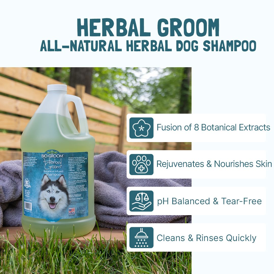 Bio-Groom Herbal Groom Tear-Free Sulfate-Free Shampoo