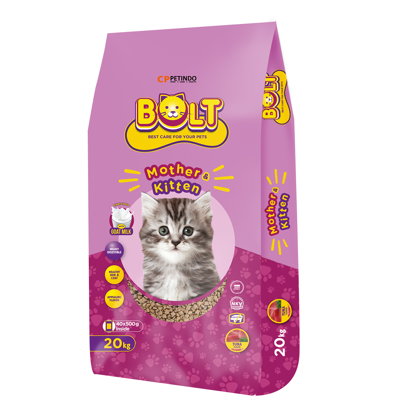 Bolt Mother & Kitten- Tuna