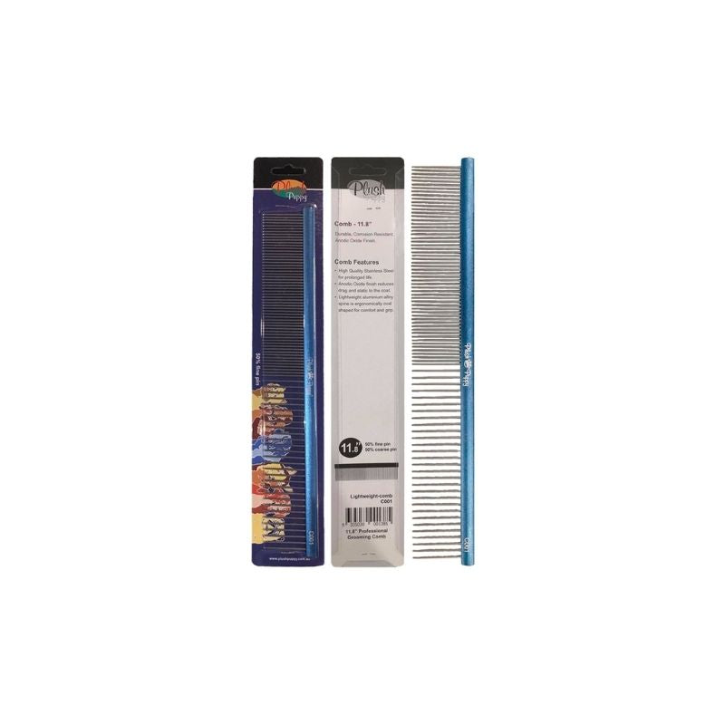 PLUSH PUPPY PROFESSIONAL GROOMING COMB (50% FINE, 50%