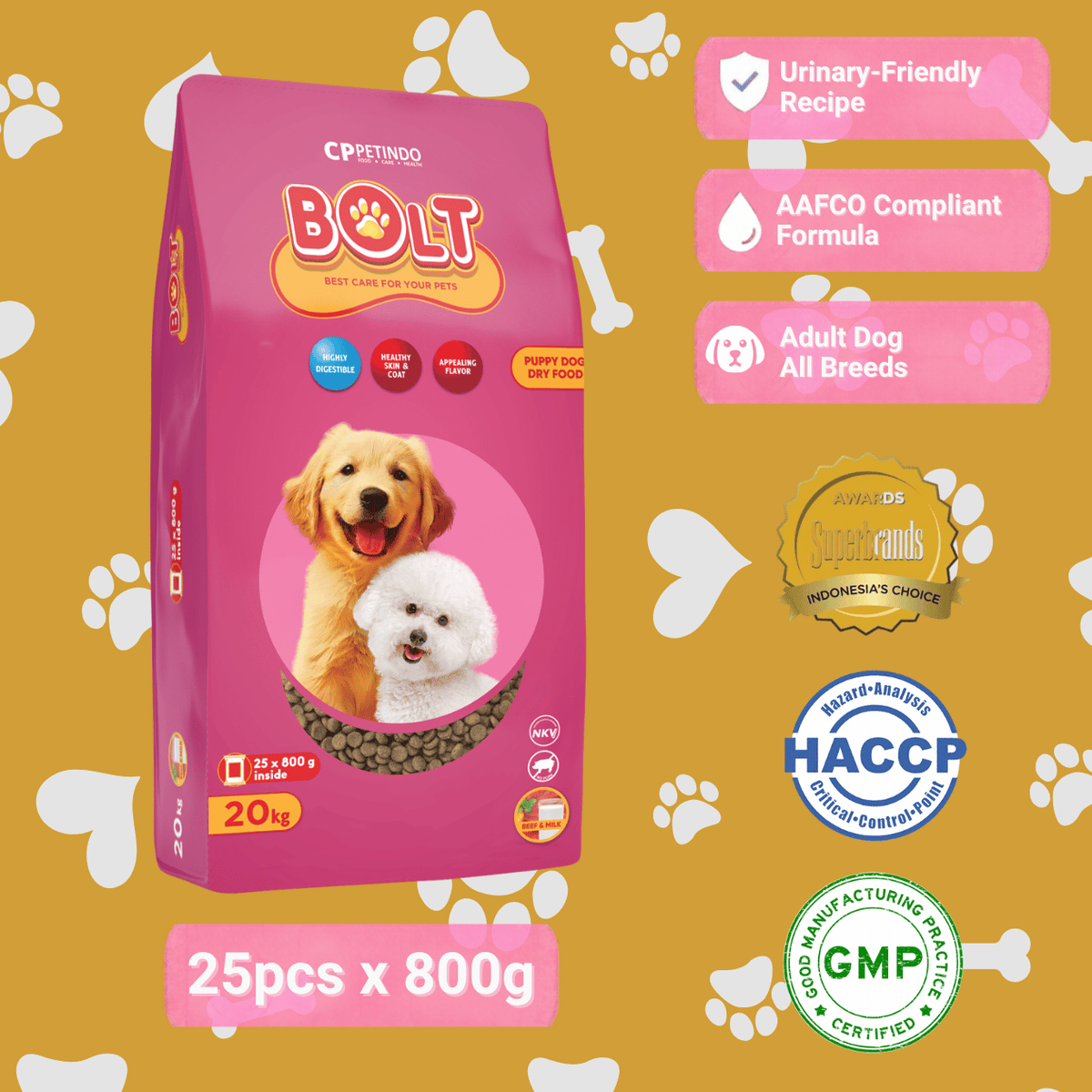 Bolt Puppy Beef & Milk