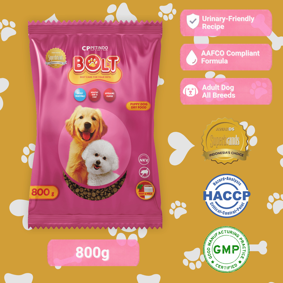 Bolt Puppy Beef & Milk