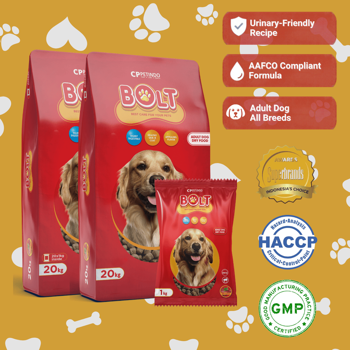 Bolt Dog Adult- Beef
