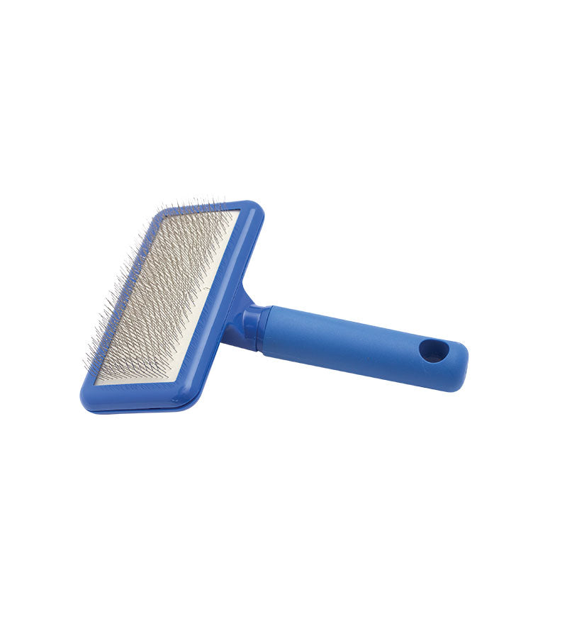 Plush Puppy Blue Slicker Brush Soft