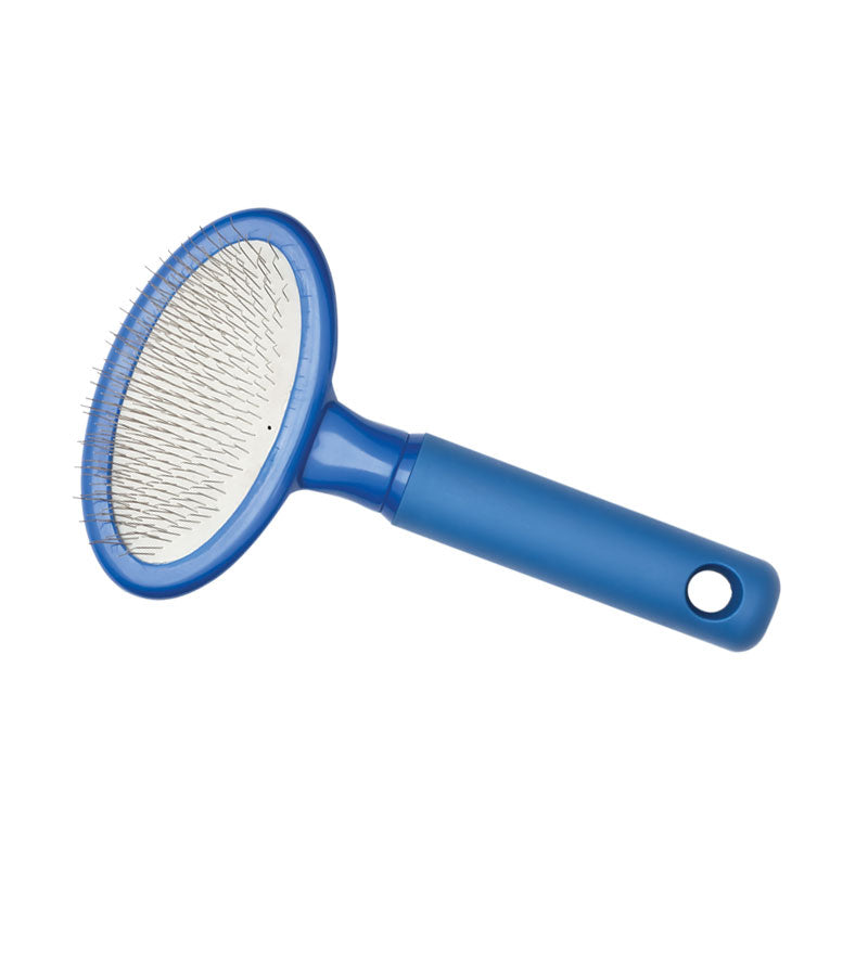 Plush Puppy Blue Mini Slicker Brush