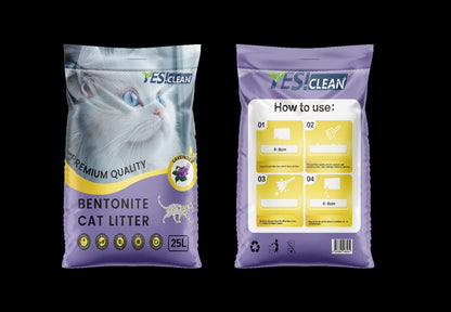 Yes Clean Bentonite Cat Litter 25L