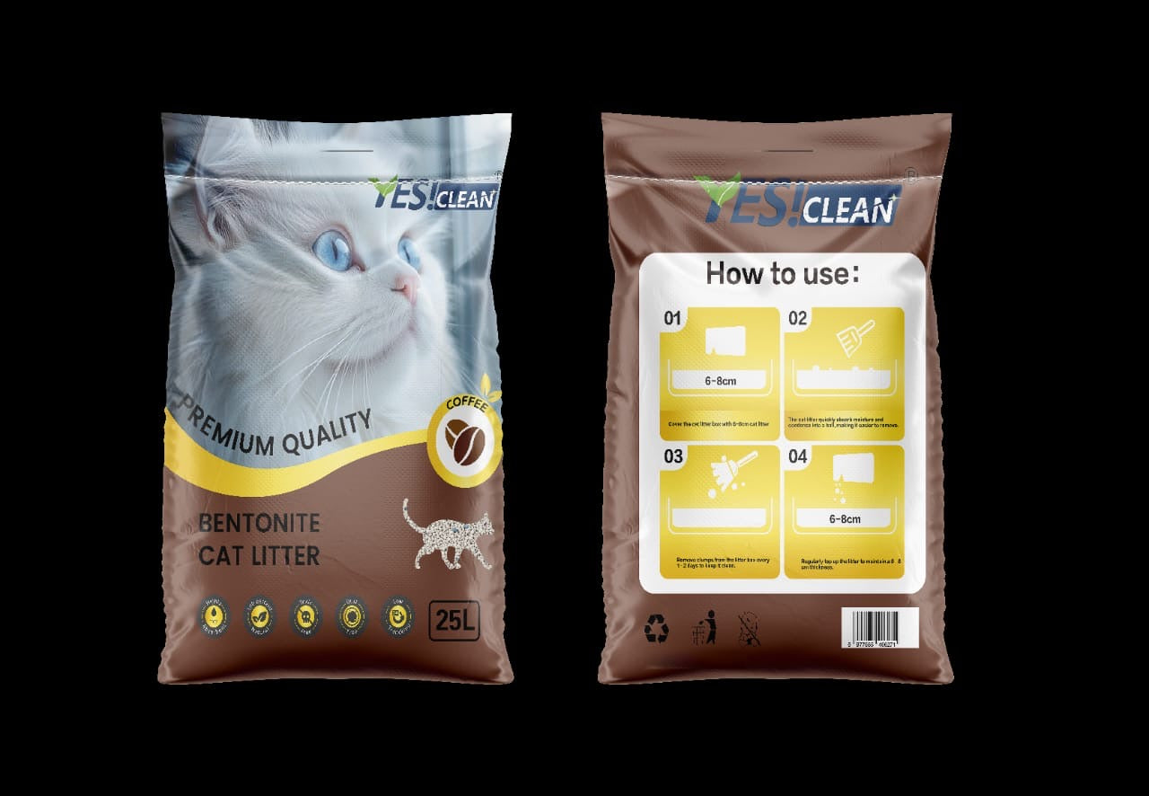Yes Clean Bentonite Cat Litter 25L