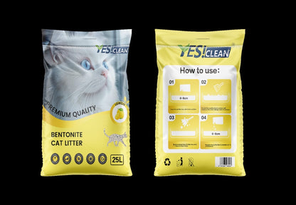 Yes Clean Bentonite Cat Litter 25L