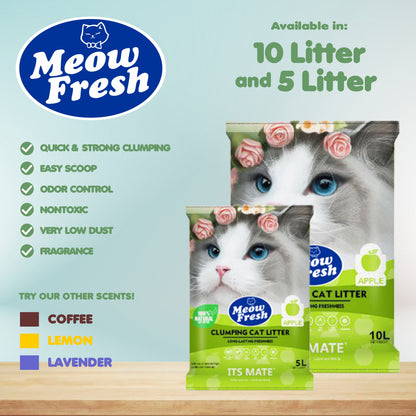 Meow Fresh Bentonite Cat Litter 5L