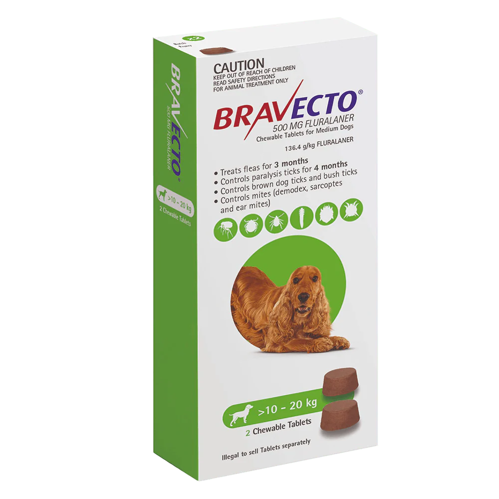 Bravecto Chewable Tablet
