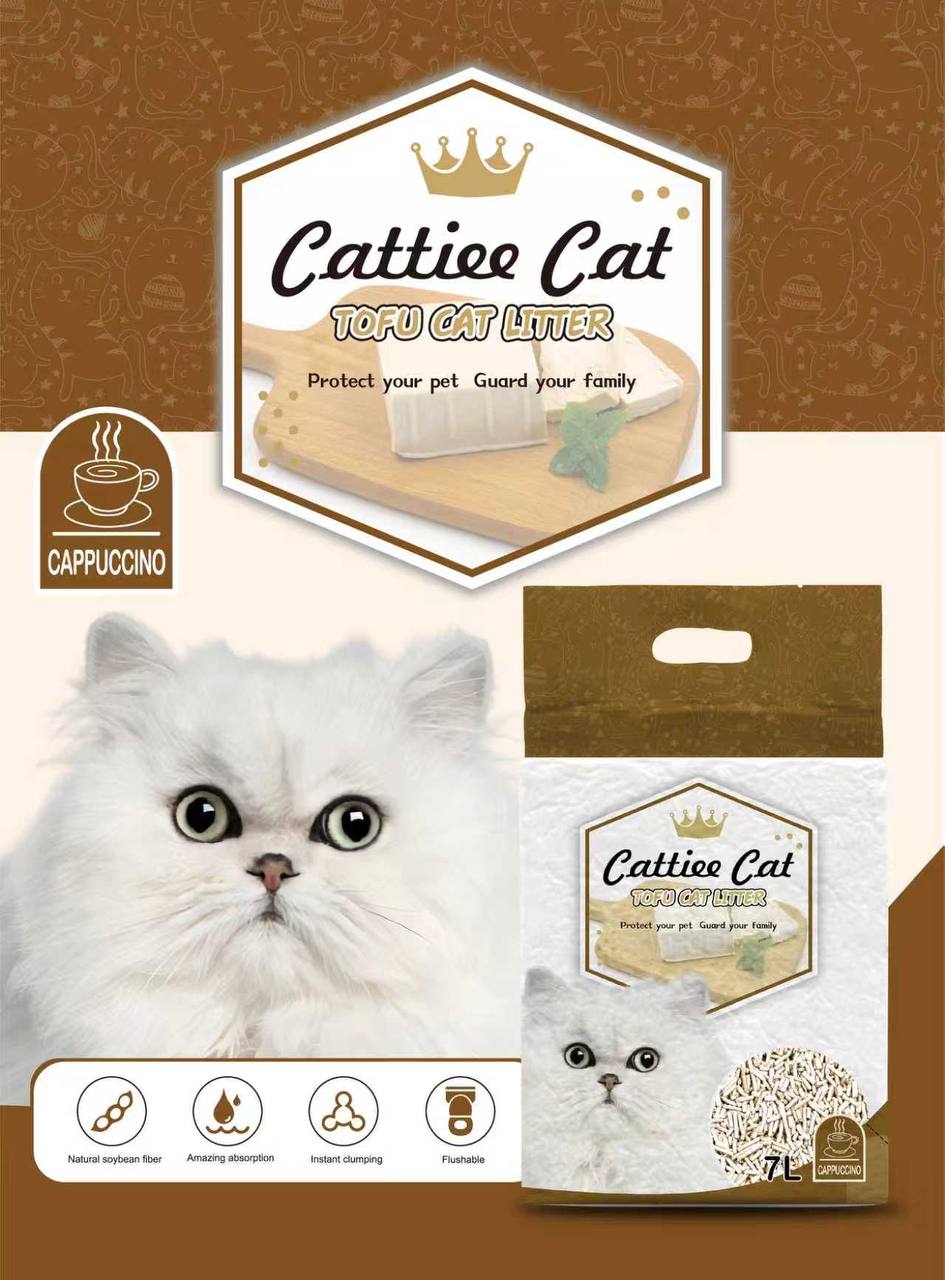 Cattie Cat Tofu Cat Litter 7L