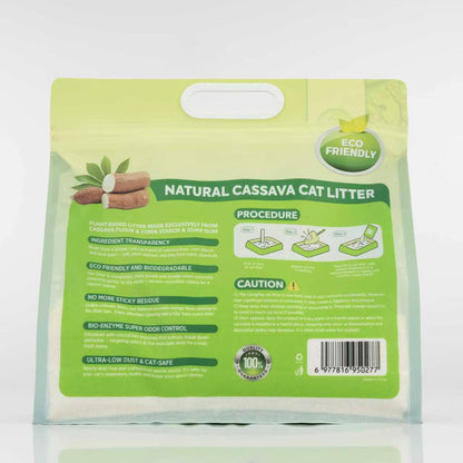 Nature Paw Premium Cassava Cat Litter
