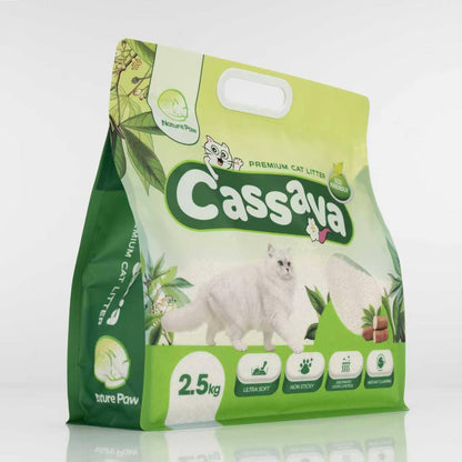 Nature Paw Premium Cassava Cat Litter