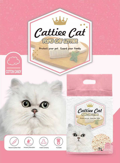 Cattie Cat Tofu Cat Litter 7L