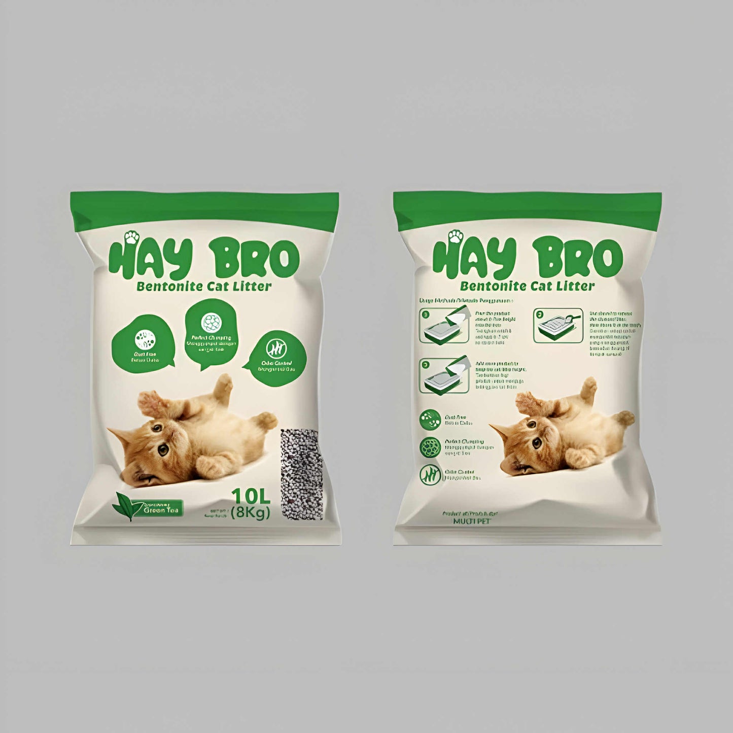 Hay Bro Bentonite Cat Litter