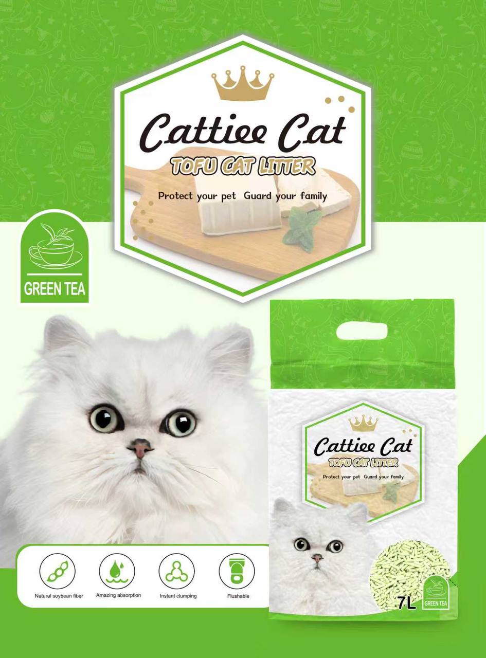 Cattie Cat Tofu Cat Litter 7L
